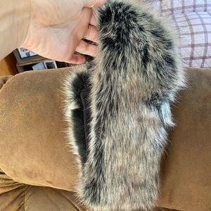 Foxfur head band - never worn